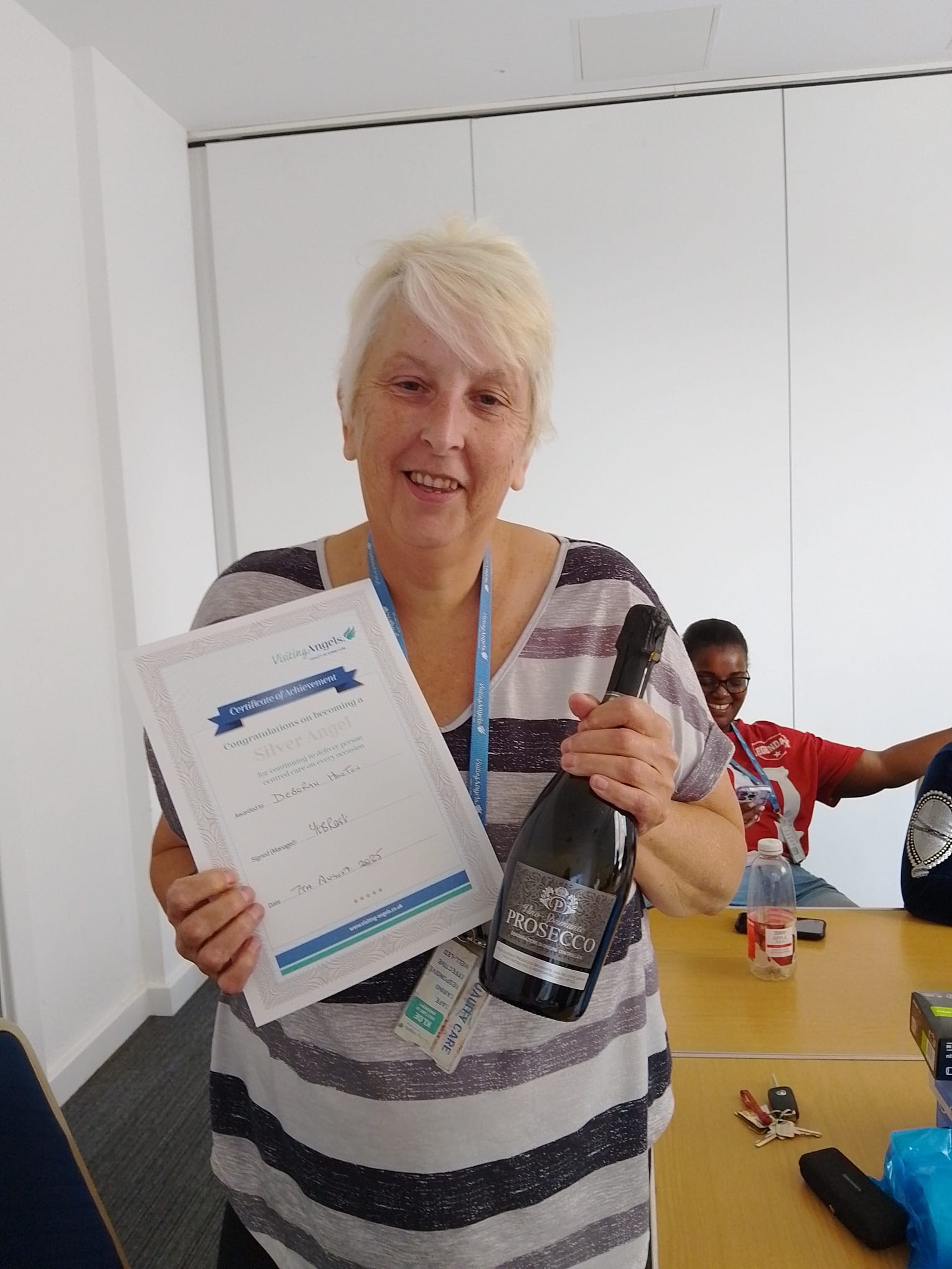 Monica, Daughter of client